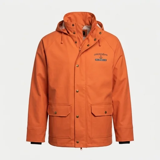 Grundens Rain Jacket Marine